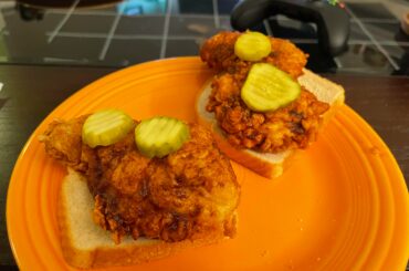 I made Joshua Weissman’s Nashville Hot Chicken recipe!