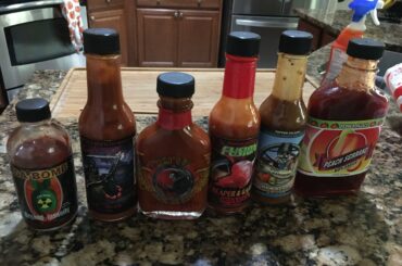 Started with The Bomb... went to Pepper Palace to get something with actual flavor. Bomb still wins for heat