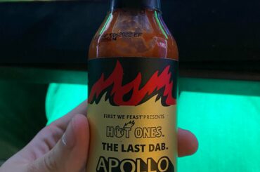 Cracked this bad boy open last night and instantly become a favorite. It has incredible heat but so much delicious sweet flavor. First We Feast killed it with this sauce and Ed Currie created an incredible pepper. I look forward to more infusions with the Apollo pepper in the future.