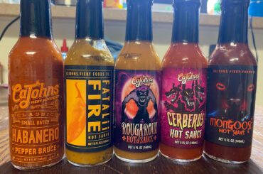 I like CaJohn’s sauces a little bit.