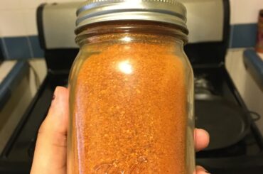 Pepper powder from my harvest this year