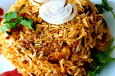 An Authentic Simple Country Chicken biryani