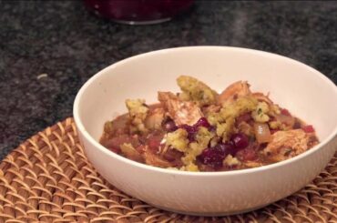 Leftover turkey chili
