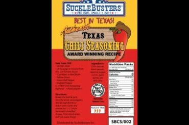 SuckleBusters Kitchen - Episode 3 - Hearty Vaquero Chili with SuckleBusters' Texas Chili Seasoning