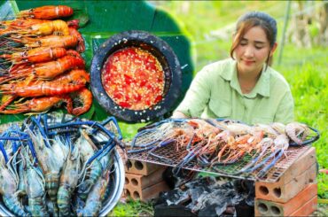 Amazing river prawn eating chili sauce recipe