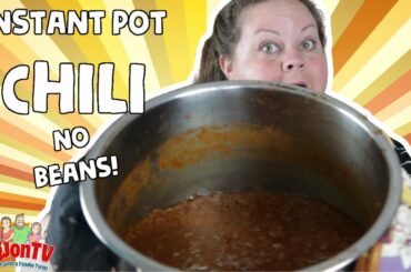 Instant Pot Competition Style Chili || What's Cookin' Wednesday