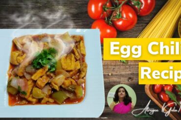 Egg Chili Recipe |  Gravy Egg Chili | Dim vapa
