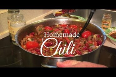 How to Make Homemade Chili Recipe