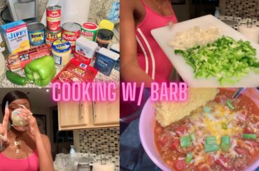 COOKING W/ BARB EP.1 (CHILI NIGHT)