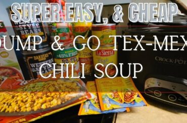 Slow Cooker Tex-Mex Chili Soup