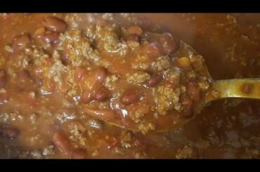 Homemade Chili - Quick & Easy