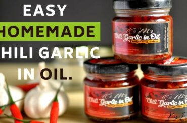 HOW TO MAKE CHILI GARLIC Oil| Kris Estrada