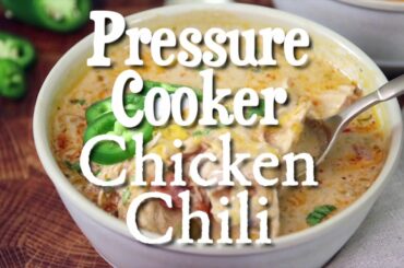 Instant Pot Chicken Chili Recipe