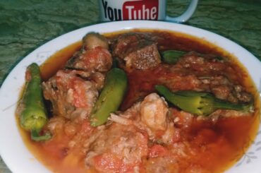 Very Unique Recipe | Mutton Chili recipe | Mutton Mirch Curry Recipe By yasmeen