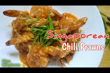 SINGAPOREAN CHILI PRAWNS