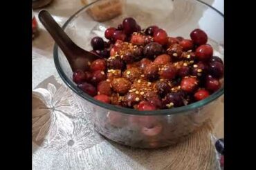 Cranberry with Fish Sauce & Chili
