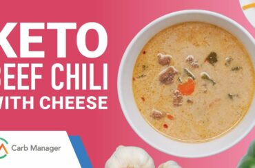 Keto Beef Chili with Cheese Recipe