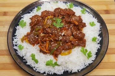 Stir Fry Beef With Vegetables  Recipe || Beef Chili Recipe || Stir Fry Beef with Rice ||