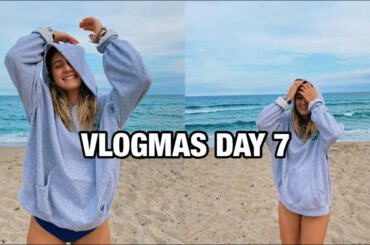 VLOGMAS DAY 7: best chili recipe ever & another day at the beach!!!