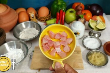 Mini Cooking How To Make Fish Chili Recipe