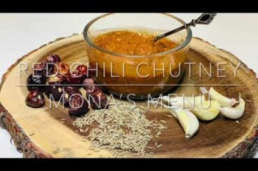 Red Chili Chutney - Easy and Flavorful Recipe