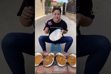 Yummy cooking Eating chili recipe - Cooking skill 001