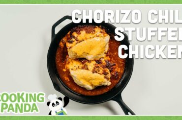 Chorizo Chili Stuffed Chicken [Chicken Recipes] | #Shorts Cooking Panda