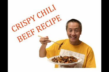 CRISPY CHILI BEEF RECIPE- Lockdown cooking series video #39