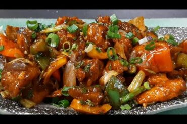 Mushroom Chili Babycorn Restaurant Style | How to Make Mushroom Chili Babycorn |