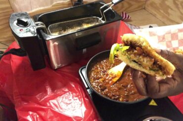 fish chili and cheese sandwich