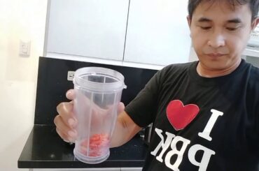 making chili powder.