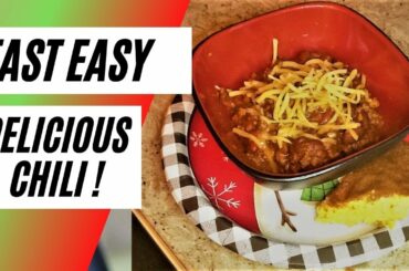 Easy Hanover Chili Recipe