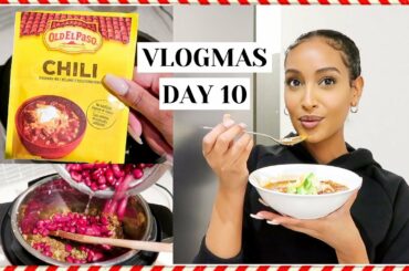 MAKING CHILLI FOR DINNER TONIGHT Quick Chilli Recipe Vlogmas Day 10