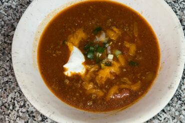 Chili and Chili cheese fries recipe