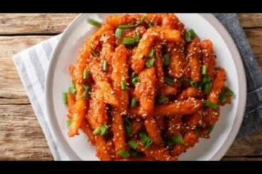 Spicy chili potato ||simple Chinese recipe ||