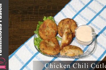 Chicken Chili Cutlets Recipe By Yumilicious Fusion