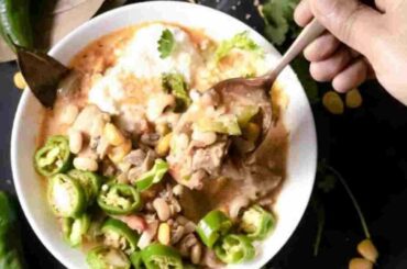 Best White Chicken Chili Recipe Ever | How to make White Chicken Chili