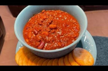 How To Make Homemade Bean & Beef Chili