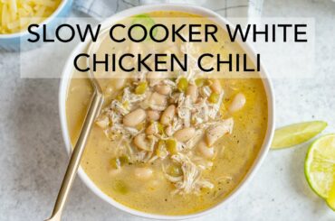 Slow Cooker White Chicken Chili Recipe