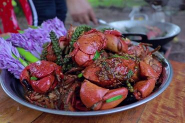Delicious Cooking - Crab Spicy Fry With Chili - Green Pepper Recipe