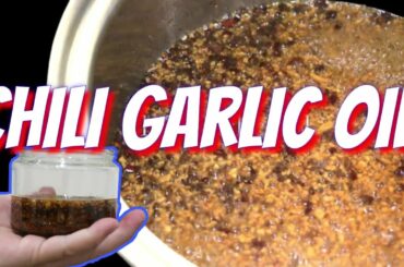How to make CHILI GARLIC OIL (Filipino Style) | Benjiepogi Tv