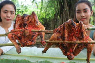 Chicken roasted with chili sauce recipe - Cooking skill