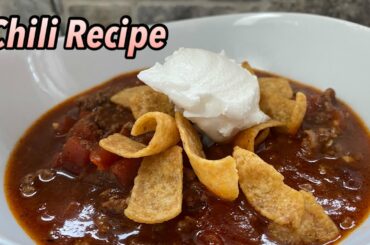 Easy Crockpot Chili/ Chili Recipe/Twisted Mikes