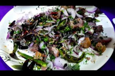 Wahan Mosdeng | Pork with Chili Paste |Tripuri Recipe | pork bharta