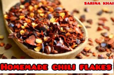 HOMEMADE CHILI FLAKES