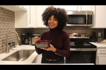 Cook with me/Instapot 20 min vegan chili