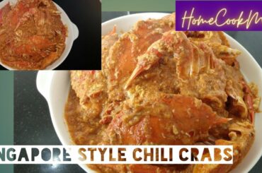 Singapore Style Chili Crabs