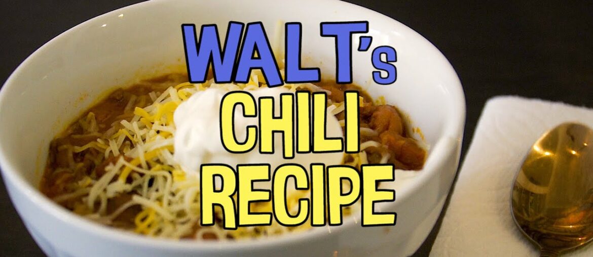 Walt Disney's FAMOUS Chili Recipe!! (EASY & SIMPLE - 5 Steps)