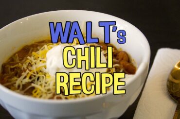 Walt Disney's FAMOUS Chili Recipe!! (EASY & SIMPLE - 5 Steps)