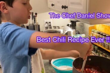 Chef Daniel Making Home-Made Chili !!